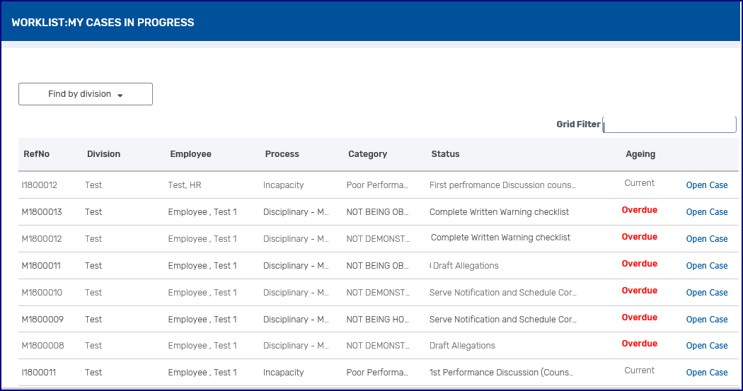 My_Worklis_cases_in_progress