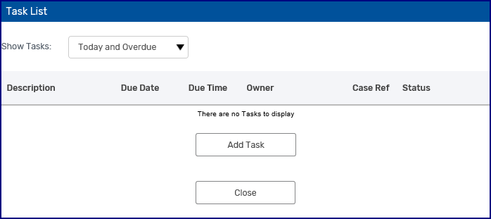 Tasks
